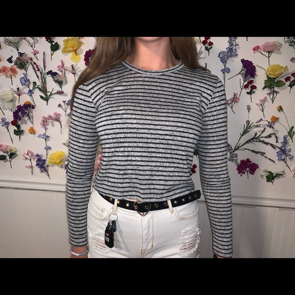 Stripped long sleeve
